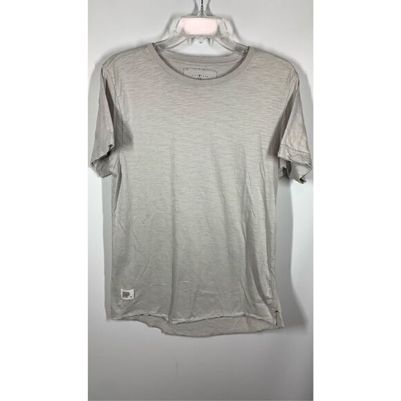 Five Four Women's Pullover Crew Neck Short Sleeve T-Shirt Gray Size Medium - Picture 1 of 5